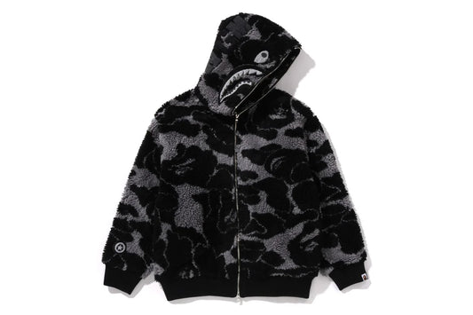 A BATHING APE® Abc Camo BOA Shark Full Zip Hoodie