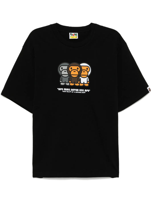 A BATHING APE® Baby Milo Relaxed Fit Tee