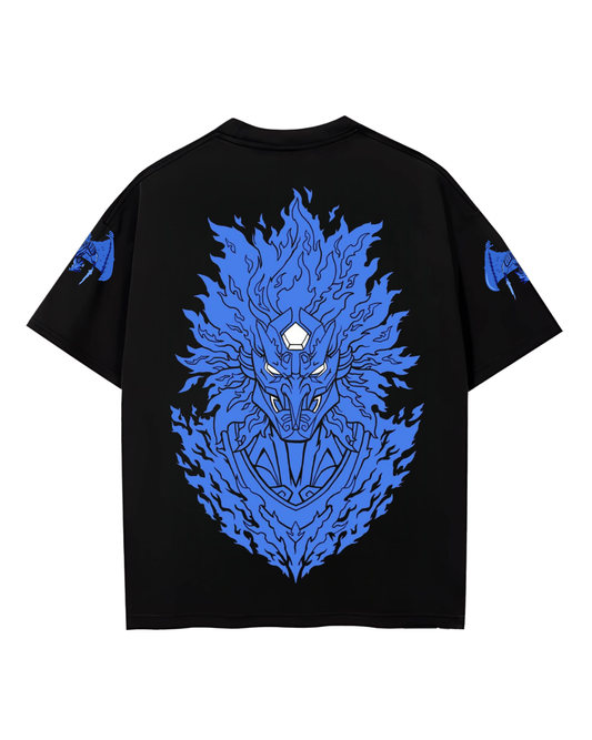Madara Blue Printed Oversized T-Shirt