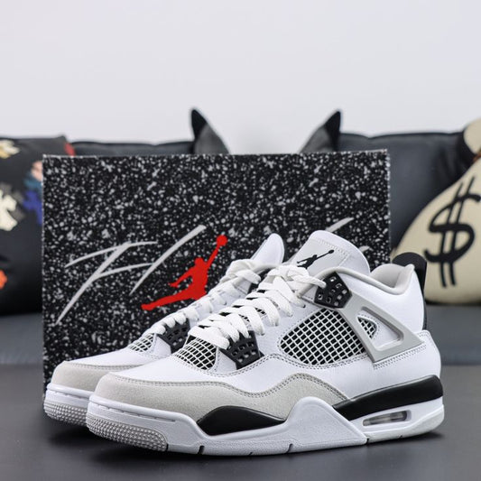NIKE AIR JORDAN 4 RETRO MILITARY BLACK