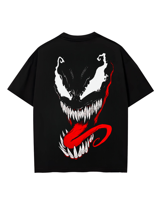 Venom Edition Black Oversized t-Shirt