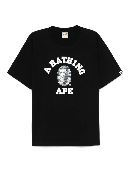 A BATHING APE® logo-printed T-shirt