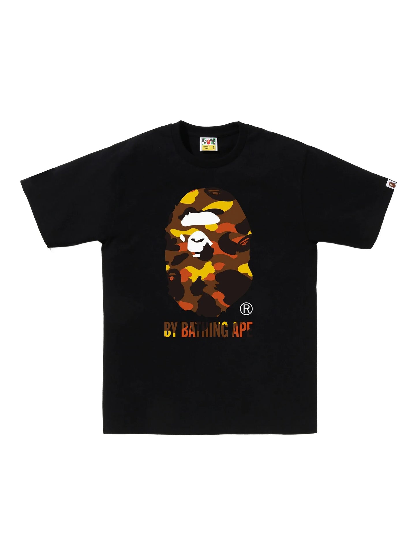 A BATHING APE® camouflage-print T-shirt