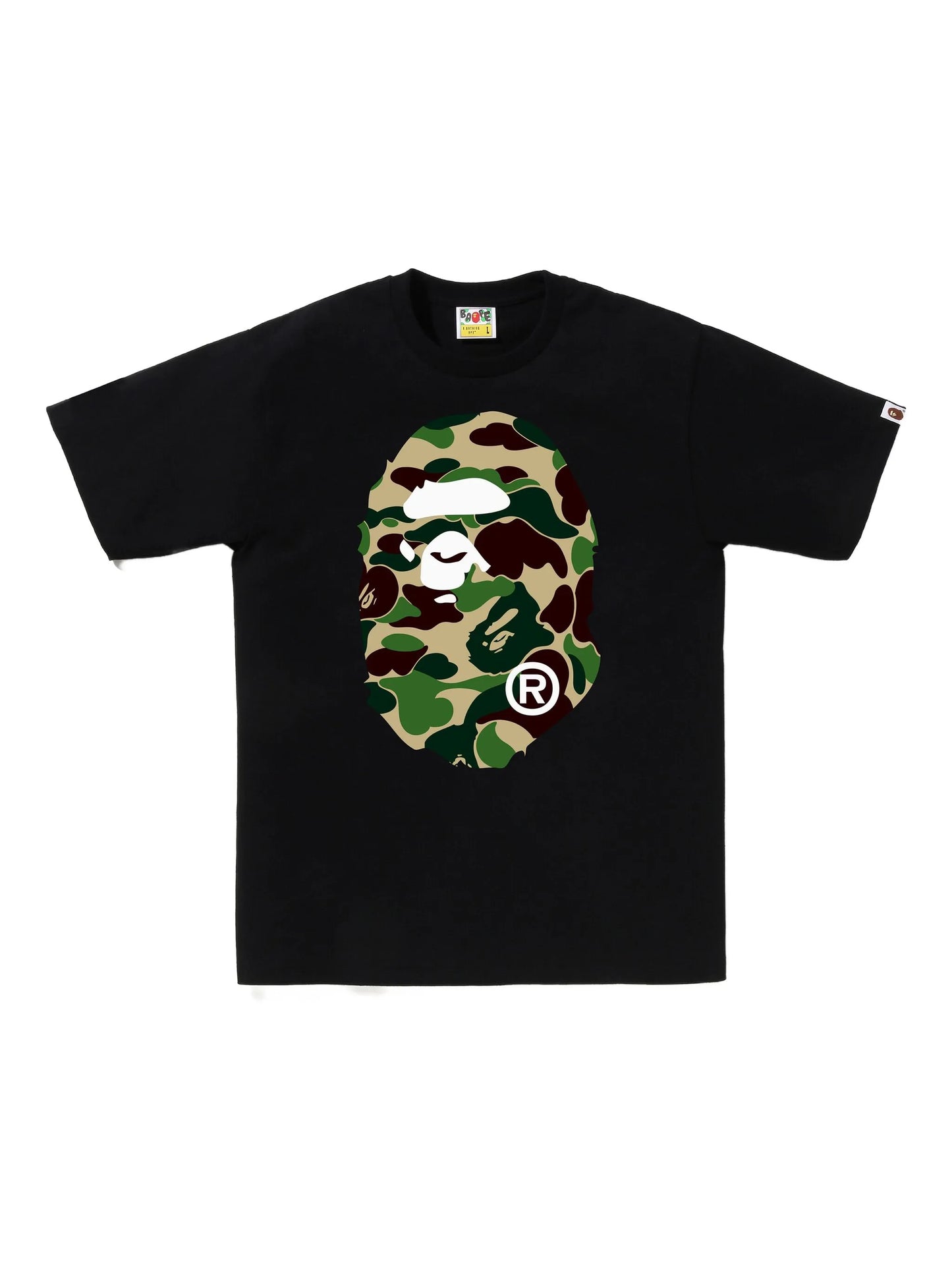 A BATHING APE® camouflage-print T-shirt