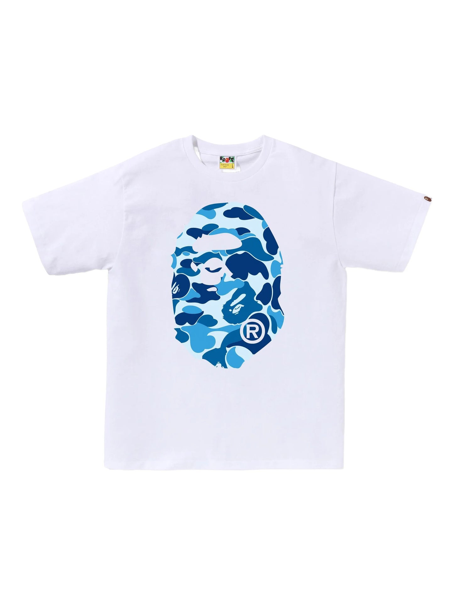 A BATHING APE® camouflage-print T-shirt
