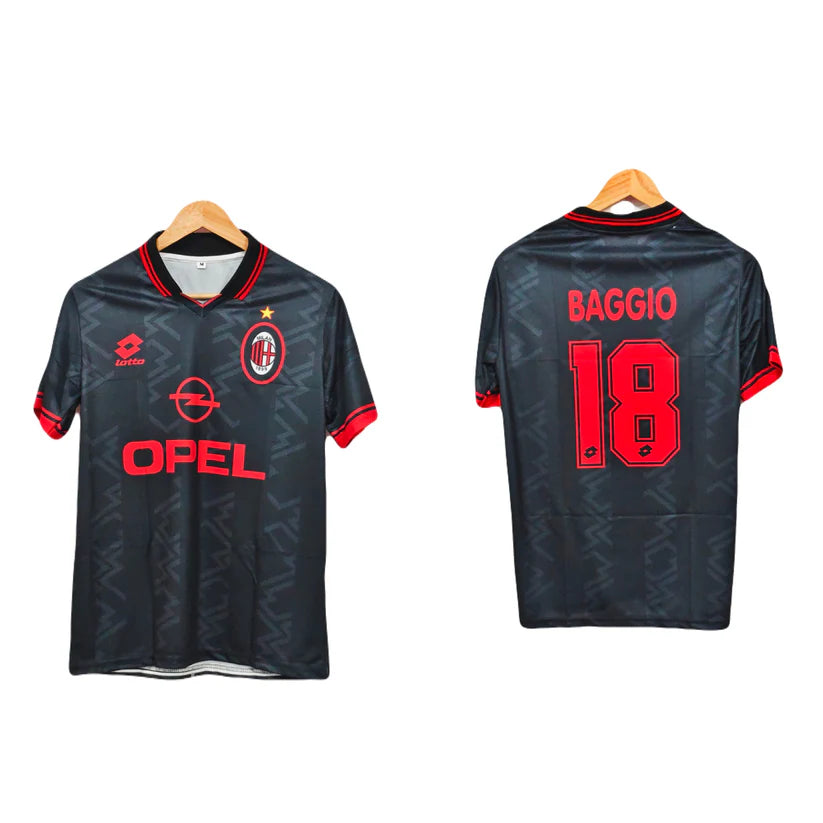 Ac Milan 1996-97 Third Kit Baggio Half Sleeve - P286