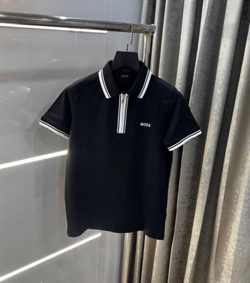 Hugo Boss Black Collar Look Premium Polo T-Shirt