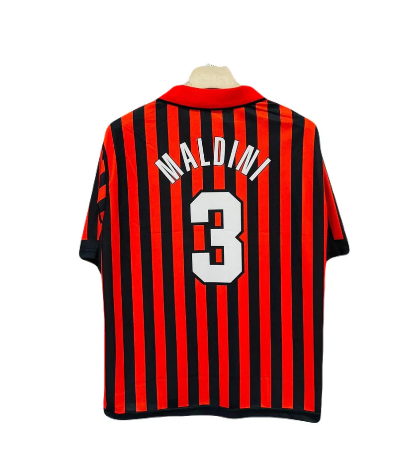 Ac Milan 1999/00 Home Jersey Maldini