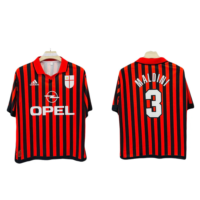 Ac Milan 1999/00 Home Jersey Maldini