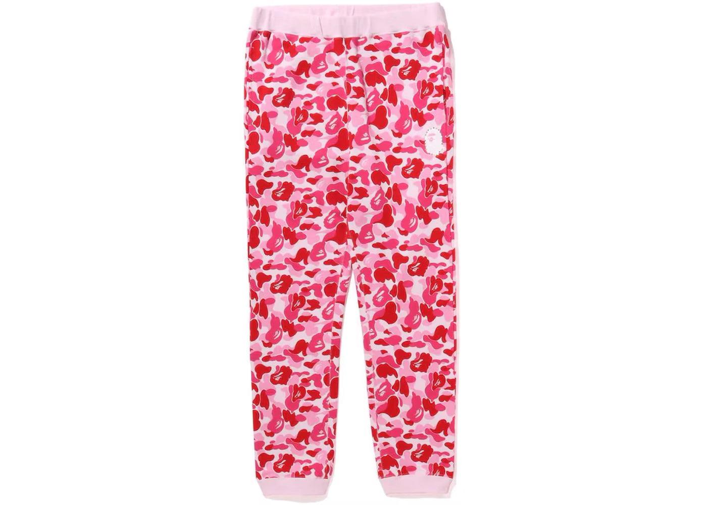 BAPE ABC Camo Crystal Stone Sweat Pants Pink