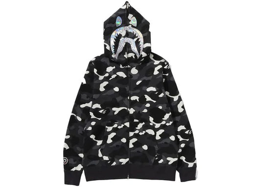 BAPE City Camo Shark Full Zip Hoodie