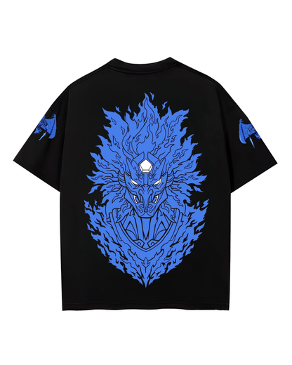 Madara Blue Printed Oversized T-Shirt