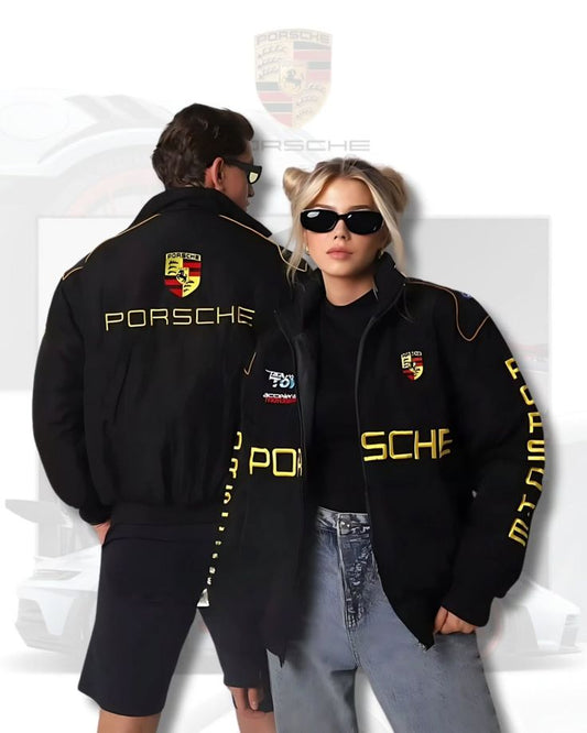 Premium Porsche Jacket Dynamic Black