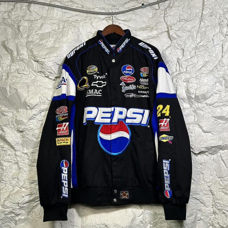 PEPSI NASCAR BLACK JACKET