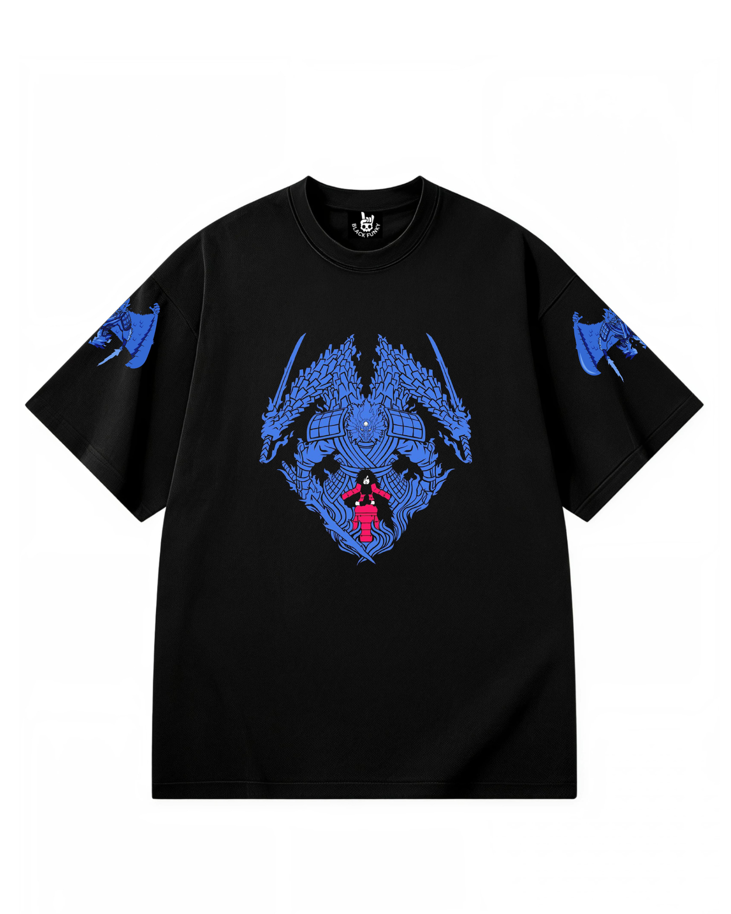Madara Blue Printed Oversized T-Shirt
