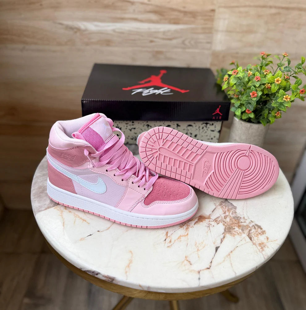 AIR JORDANS RETRO 1 DIGITAL PINK
