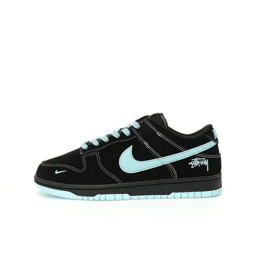 NIKE SB DUNK STUSSY BLACK WHITE 2025