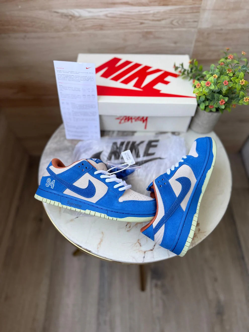 NIKE'' SB DUNK SUPREME 94 BLUE 2025''