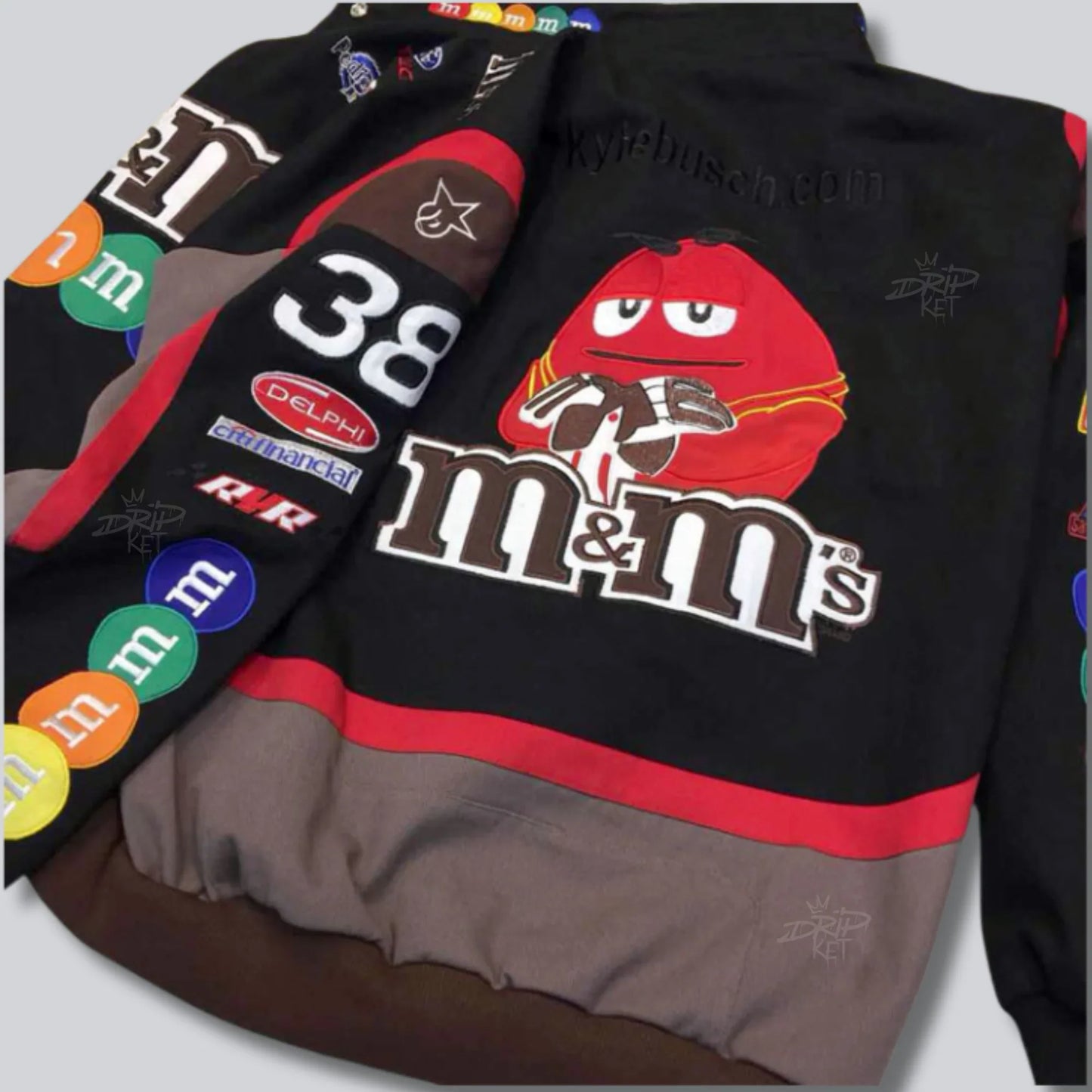 M&M's Nascar Jacket in Black V1