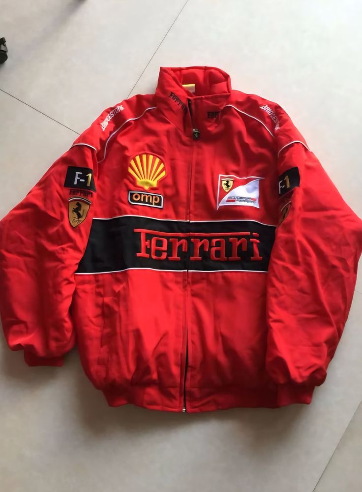 Ferrari Racing Jacket in Red