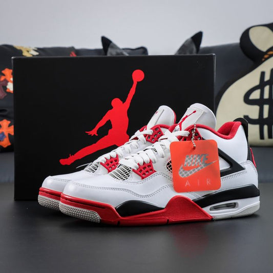 NIKE AIR JORDAN 4 RETRO FIRE RED