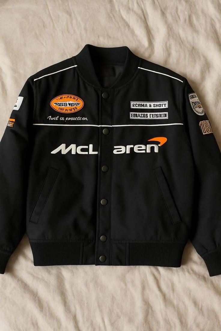 Mclaren Racing Jacket in Black
