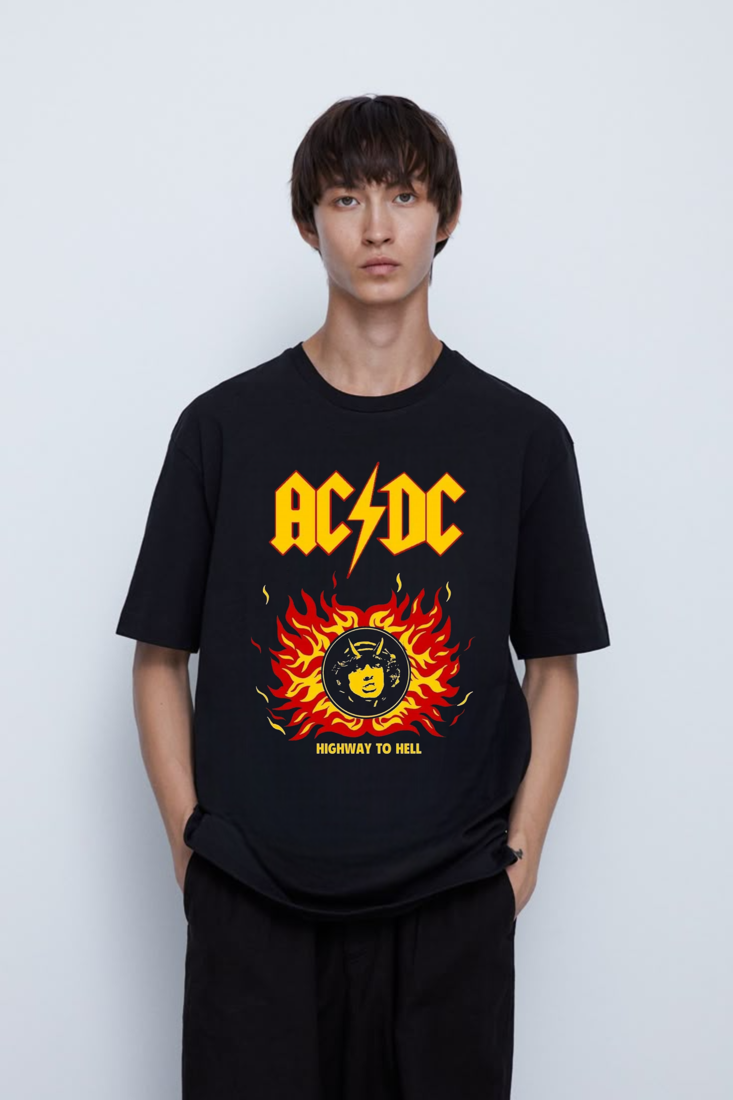 AC/DC Printed T-Shirt