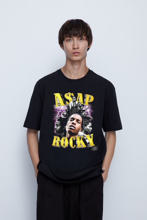 A$AP Rocky Printed T-Shirt