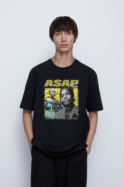 A$AP Rocky Printed T-Shirt