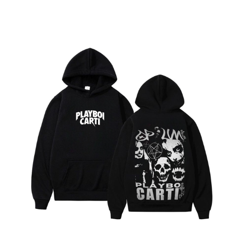 Playboi Carti Black Hoodie