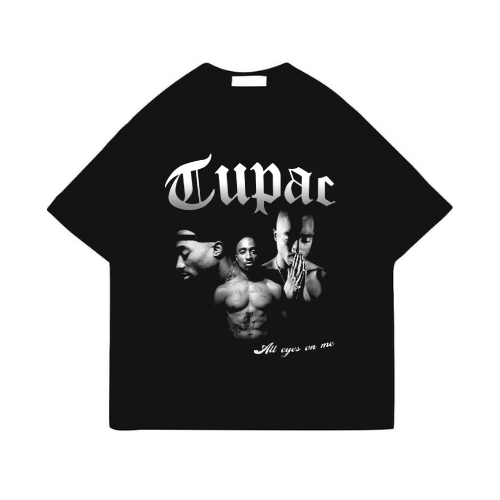 Tupac All Eyes On Me Black T-Shirt