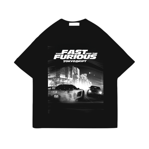 Fast & Furious Black T-Shirt
