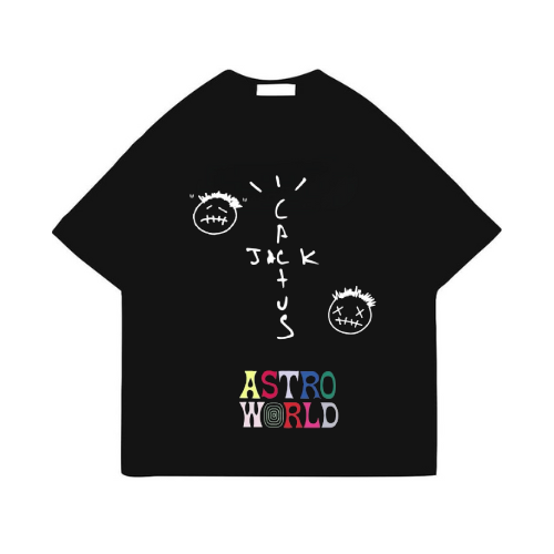 Jack Cactus Astroworld Black T-Shirt