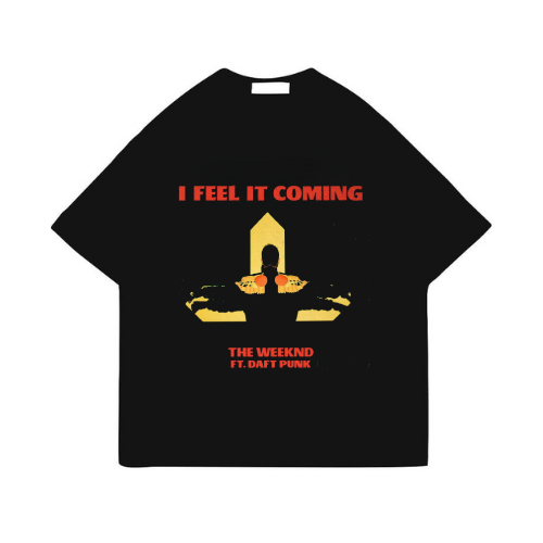 The Weeknd I Feel It Coming Black T-Shirt