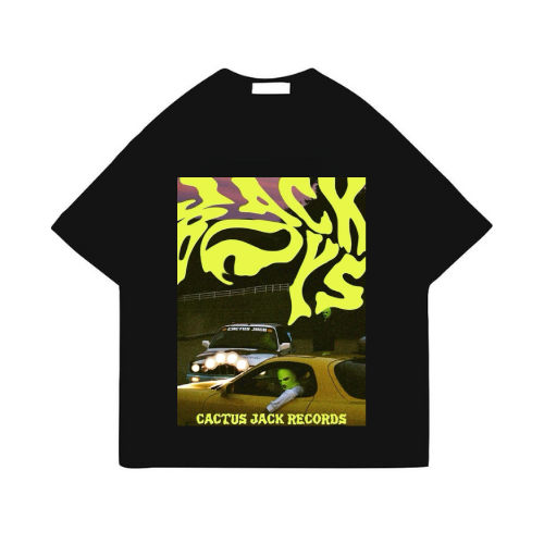 Jack Boys Cactus Jack Black T-Shirt