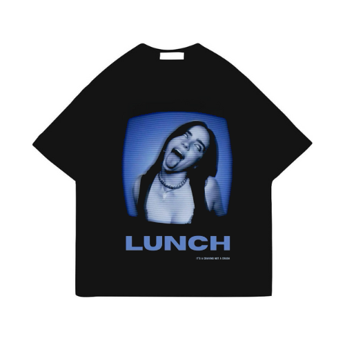 Billie Eilish Lunch Black T-Shirt