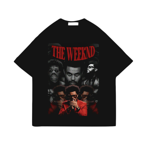 The Weeknd After Hours Black Printed T-Shirt