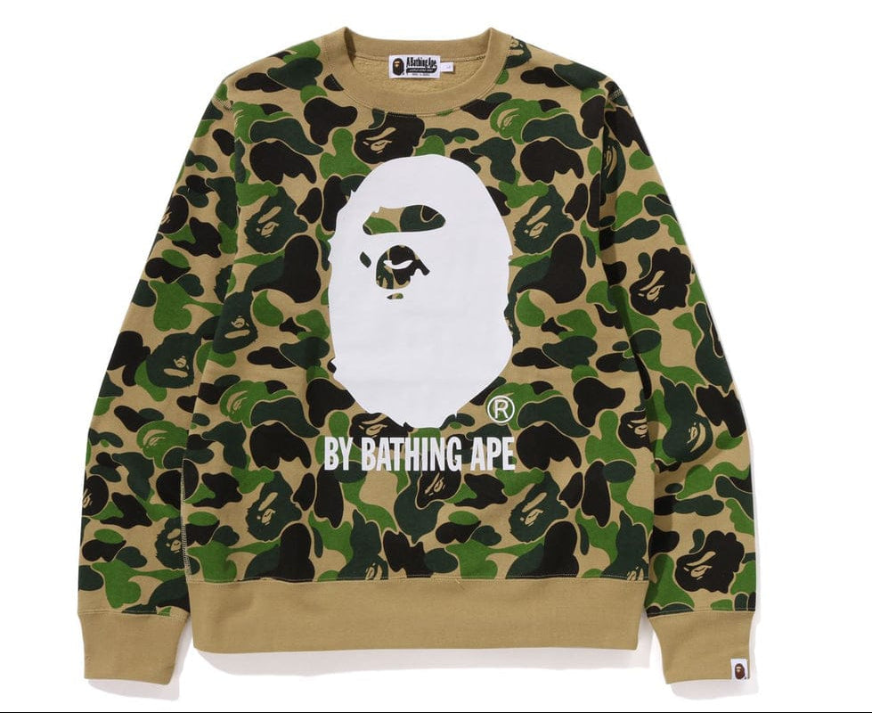 BAPE 1st Camo By Bathing Ape Crewneck Sweatshirt Green