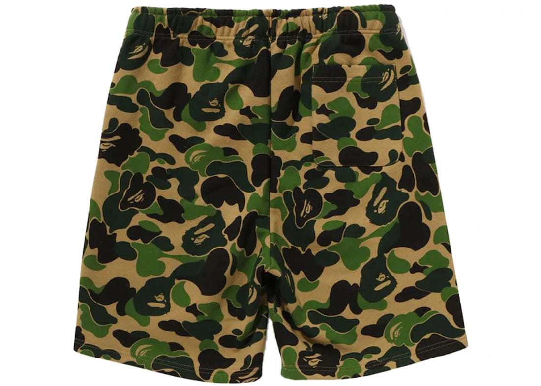 Bape ABC Shark Sweat Shorts Green