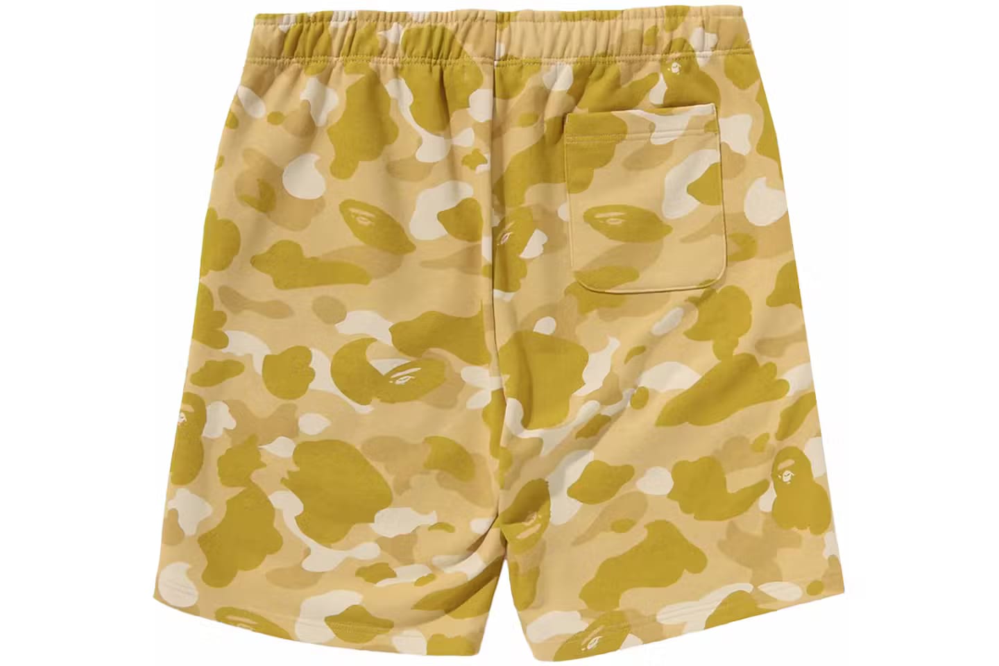 Bape ABC Shark Sweat Shorts Yellow