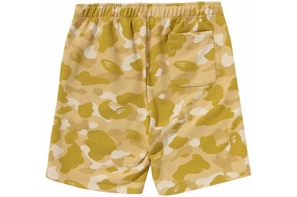 Bape ABC Shark Sweat Shorts Yellow