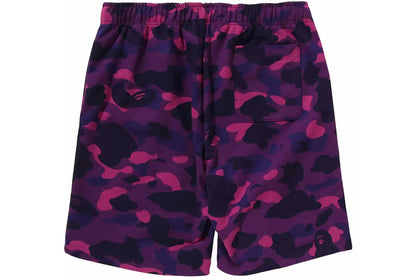 Bape ABC Shark Sweat Shorts Purple