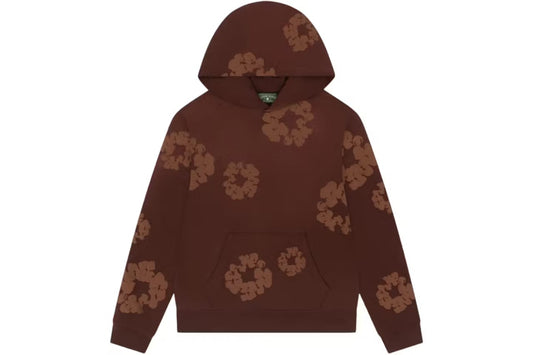 Denim Tears Mono Wreath Hoodie Brown