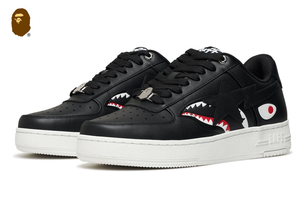A Bathing Ape BapeSta Shark M2 Black