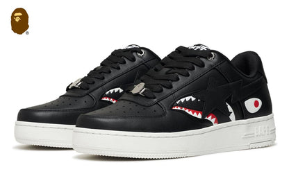 A Bathing Ape BapeSta Shark M2 Black