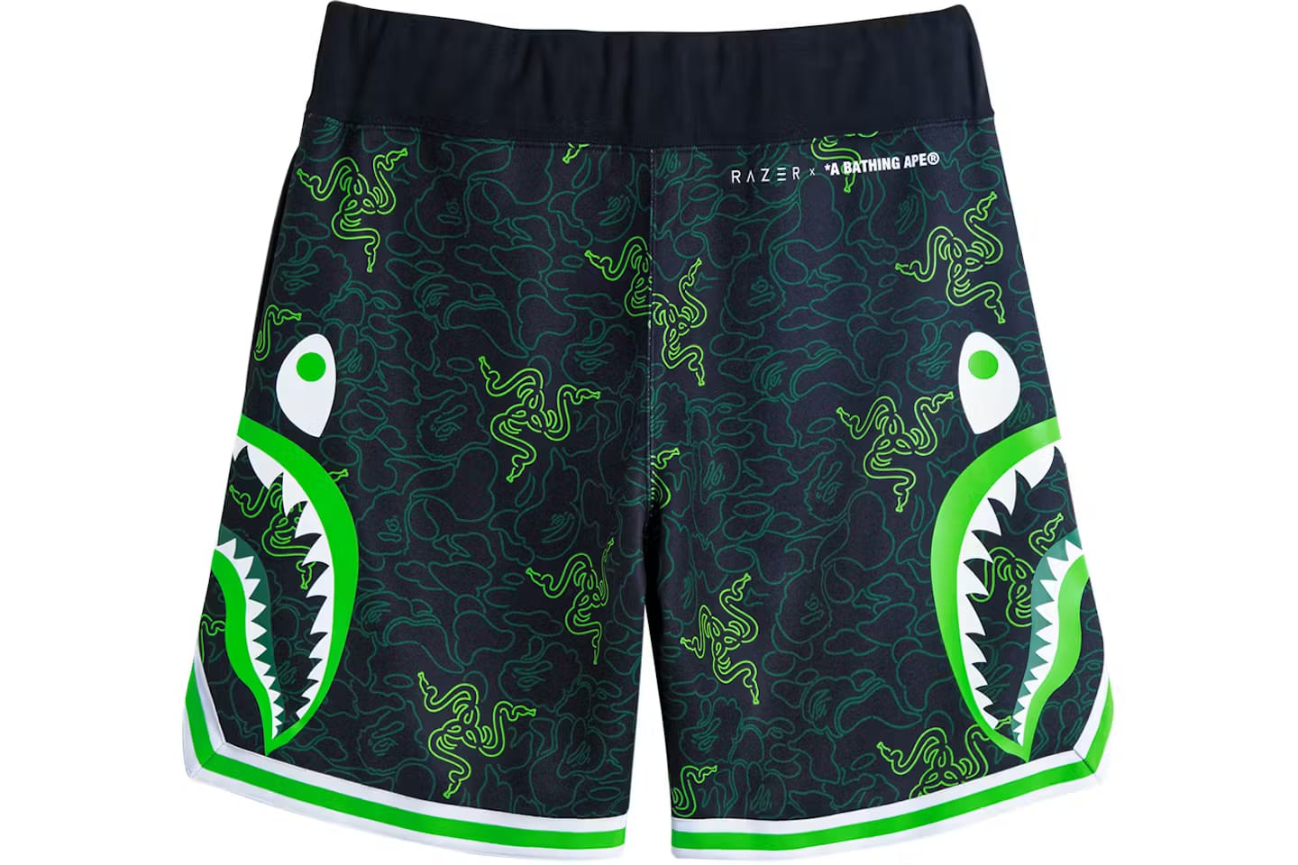 BAPE x Razer Neon Camo Black/Green