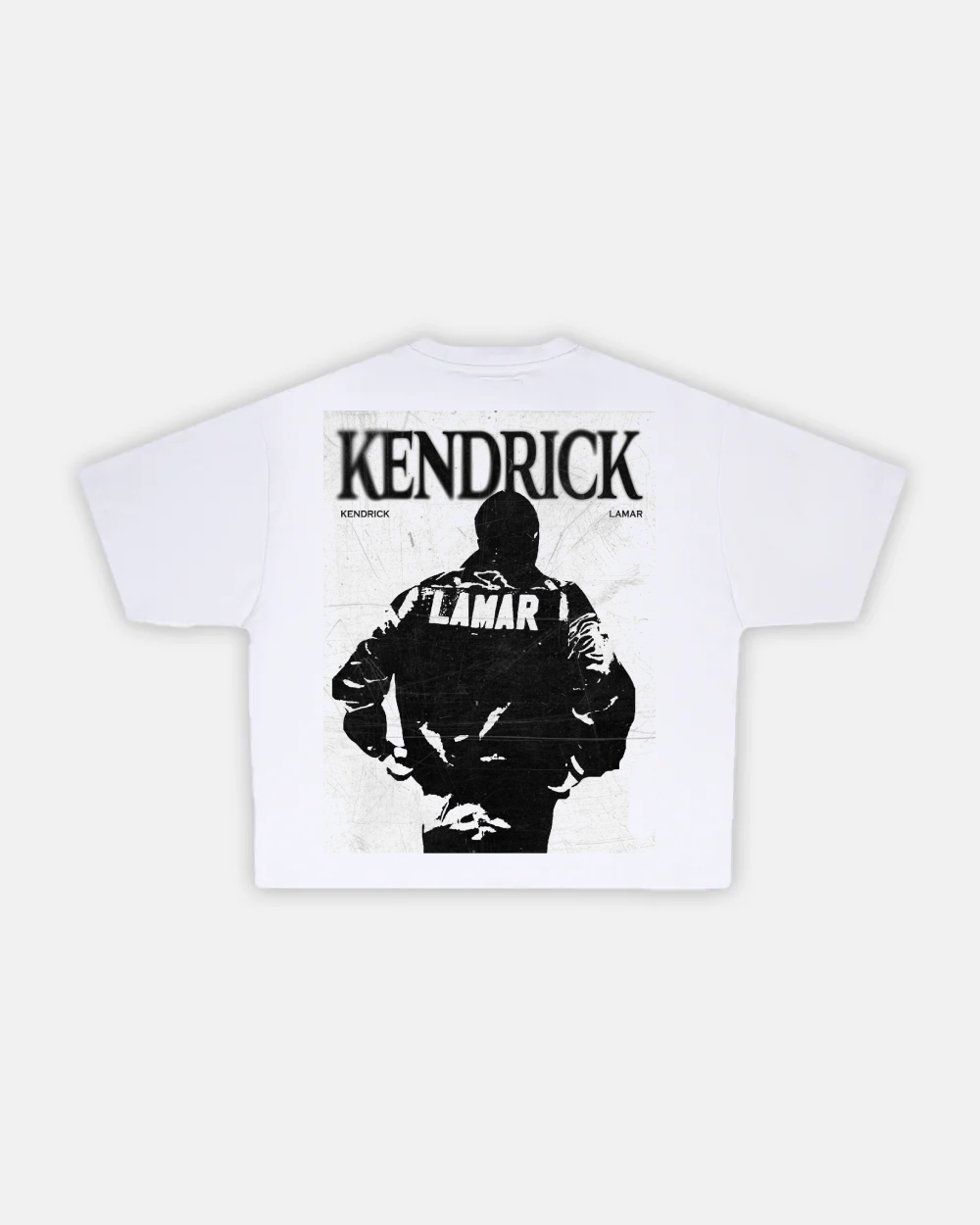 Kendrick Lamar White Printed T-Shirt