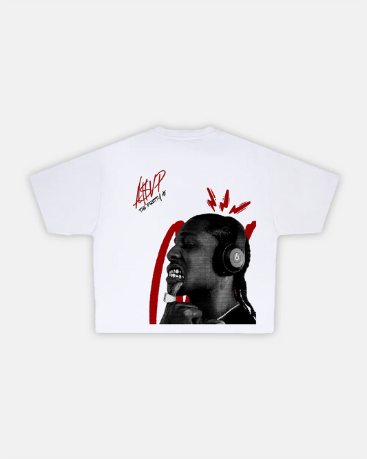 A$AP Rocky White Vintage T-Shirt