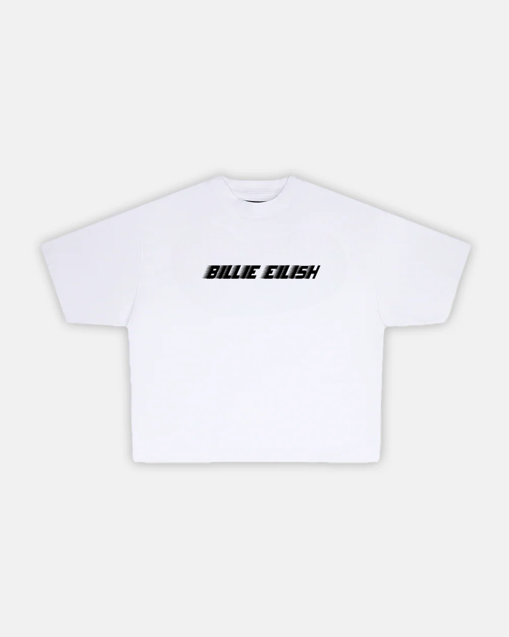 Billlie Eilish White Vintage T-Shirt