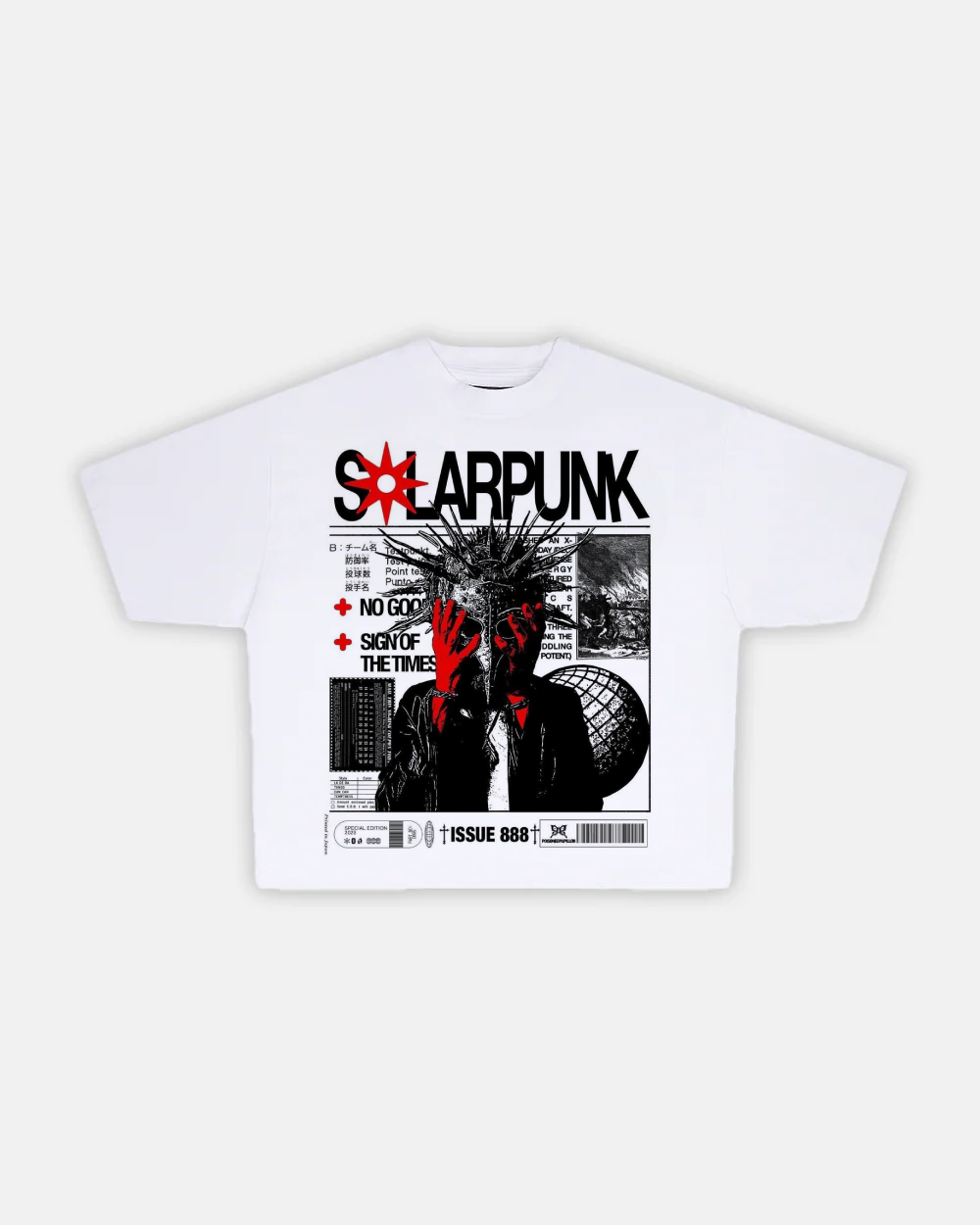 StarPunk White Vintage T-Shirt